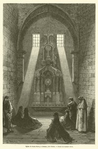 Chiesa di Santa Maria, a Illescas, vicino a Toledo da Gustave after Dore