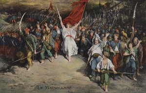 La Marsigliese, 1870 da Gustave after Dore