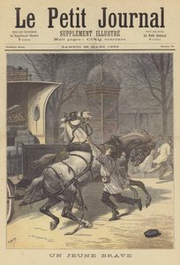 Un giovane coraggioso da after Henri Meyer