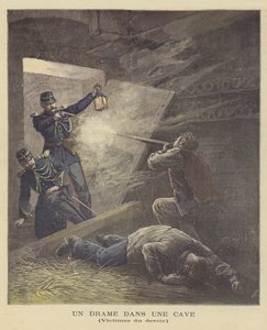 Sparatoria in una cantina