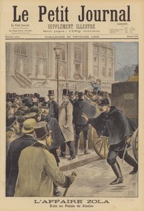 Emile Zola al Palais de Justice da after Henri Meyer