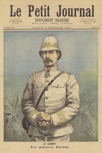 Il generale Dodds, comandante delle truppe francesi in Dahomey
