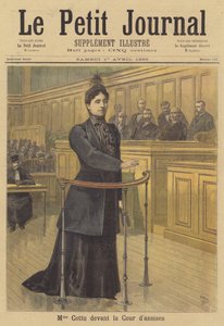 Madame Cottu davanti alla Corte d