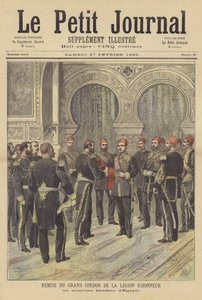 Presentazione della fascia della Legion d