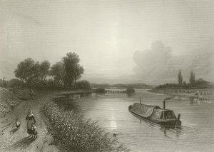 Fiume Trent, vicino a Wighnor da Henry after Warren