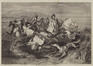 Caccia al cinghiale in Africa da after Horace Vernet