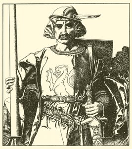 Sir Lionel di Britannia da after Howard Pyle