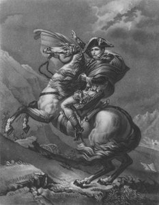 Napoleone Bonaparte attraversa le Alpi