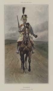 Esploratore, 9º Reggimento di Ussari, 1809