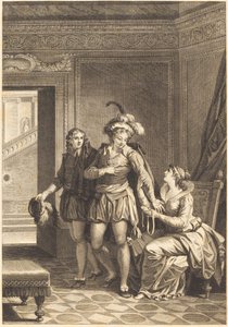 Gioconda: La partenza da after Jean Jacques François Le Barbier I