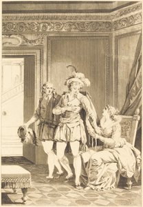 Gioconda: La partenza da after Jean Jacques François Le Barbier I