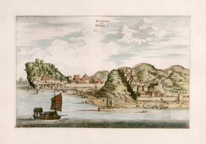 Hukoen da after Johannes Nieuhof