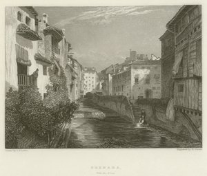 Granada, con la torre da after John Frederick Lewis