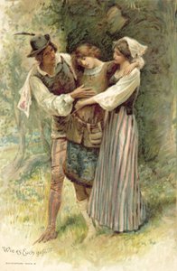 Illustrazione per Come vi piace da after John Henry Frederick Bacon