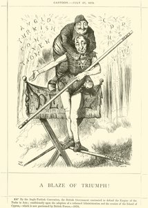 Un Trionfo di Fiamme da after John Tenniel