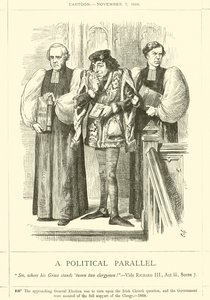 Un Parallelo Politico da after John Tenniel