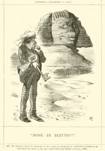 Mosè in Egitto!!! da after John Tenniel
