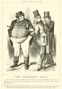 Il trucco della fiducia! da after John Tenniel