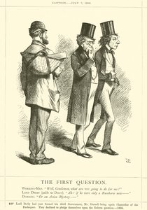 La Prima Domanda da after John Tenniel