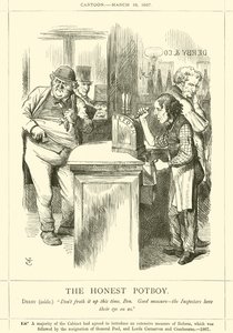 Il Ragazzo Onesto da after John Tenniel