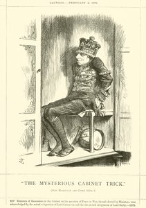 Il trucco del gabinetto misterioso da after John Tenniel