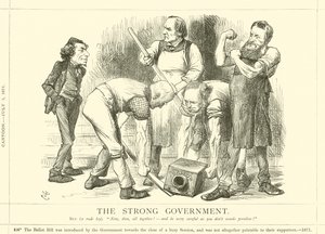 Il Governo Forte da after John Tenniel