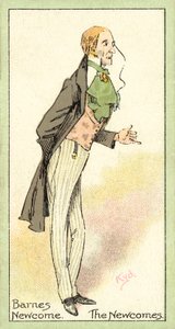 Barnes Newcome, Newcomes (cromolitografia) da after Joseph Clayton Clarke