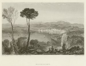 Negropont da after Joseph Mallord William Turner