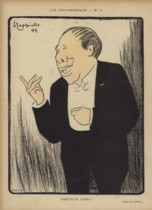 Coquelin Cadet, illustrazione per Le Rire