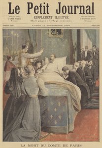 Morte del principe Filippo, conte di Parigi da after Lionel Royer