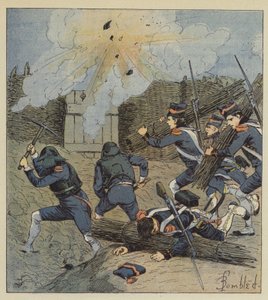 Nessuna delle vecchie piazze era al sicuro, cessavano di essere tenibili da after Louis Charles Bombled