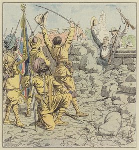 Liberazione delle legazioni, ingresso dei Sikh da after Louis Charles Bombled