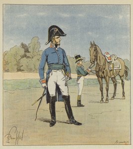 Ispettore alle riviste da after Louis Charles Bombled