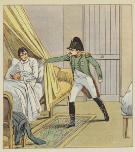 Ho visto un braccio aprire con autorità la mia tenda da after Louis Charles Bombled