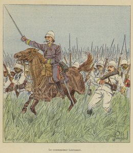 Il comandante Lentonnet da after Louis Charles Bombled