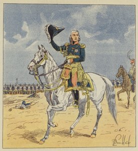 Il maresciallo Bessieres da after Louis Charles Bombled