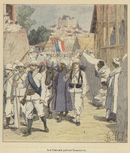 I francesi lasciano Tananarive da after Louis Charles Bombled
