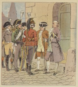 Eravamo migliaia di tutte le armi, di tutte le uniformi, di tutti i ranghi da after Louis Charles Bombled
