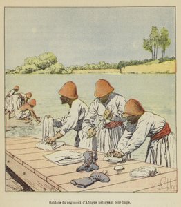Soldati del reggimento d