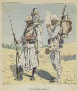 Soldati del reggimento d