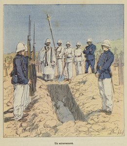 Un funerale da after Louis Charles Bombled