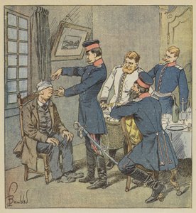 Una scena di sonnambulismo da after Louis Charles Bombled