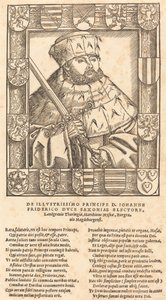 Giovanni Federico il Magnanimo, in abiti elettorali da after Lucas Cranach the Younger