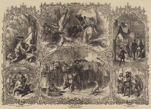 Natale nei tempi antichi da after Myles Birket Foster