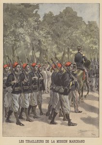 Tirailleurs coloniali francesi della Missione Marchand