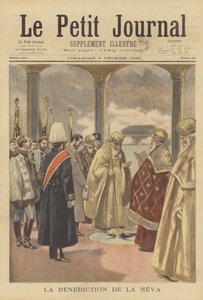 La benedizione del fiume Neva da after Oswaldo Tofani