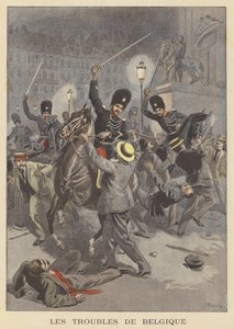 Disordini in Belgio