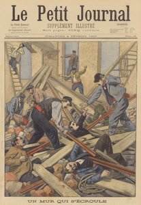 Lavoratori feriti da un muro crollato