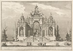 La Seconda Macchina per la Chinea del 1754: Un