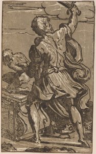 Il sacrificio di Abramo da after Parmigianino